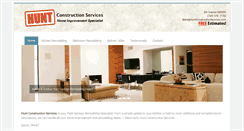 Desktop Screenshot of huntconstructionservices.com